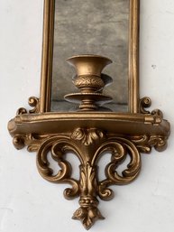 Burnwood Inc. Long Narrow Mirror, Sconce - Ornate