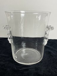 Clear Crystal Champagne Ice Bucket
