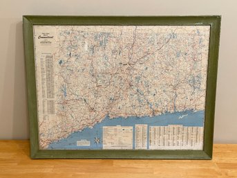 1963-1964 Map Of CT