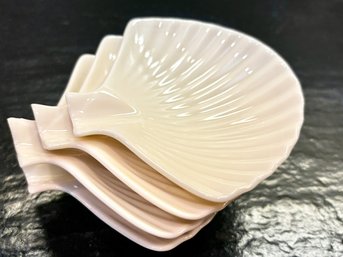 Set Of 4 - Lenox Beach Sea Shell Dish