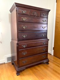 Vintage Kling Furniture Mahogany Chest On Chest Of Drawers