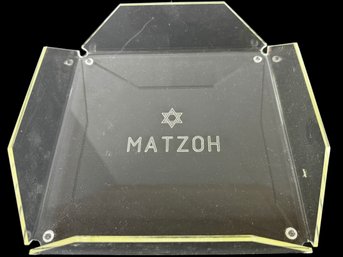 Vintage Lucite Matzoh Tray