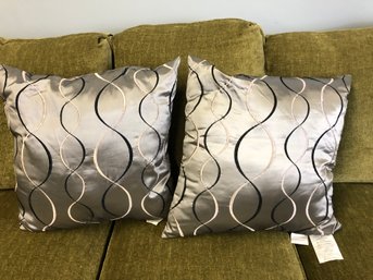 METALLIC Throw Pillows