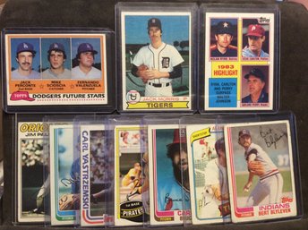 Topps 10 Card Lot From The 70s & 80s - Stars & Hall Of Famers #6 - K