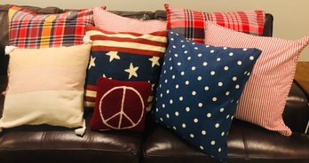 Pottery Barn Stars And Stripes Pillow Cases