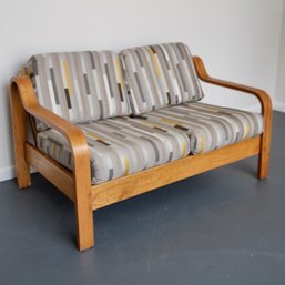 Thonet Bentwood 2 Seater Sofa W/ New Upholstery