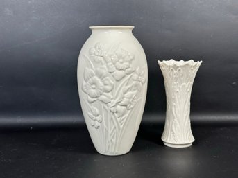 A Beautiful Pair Of Vintage Lenox Vases