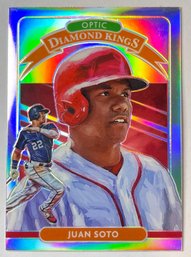 2020 Optic Diamond Kings Silver Prizm Juan Soto