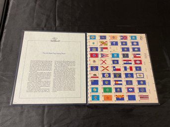 50 State Flag Sheet