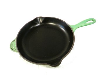 Le Creuset Green Frying Pan Double Spout France