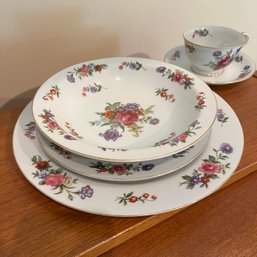 A Set Of Wentworth Dresden China