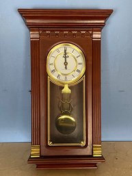 Vintage Quartz Westminster Chime Wall Clock