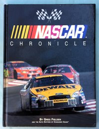Large NASCAR Chronical Coffee Table Book By Greg Fielden - Stock Car Racing Highlights By Year