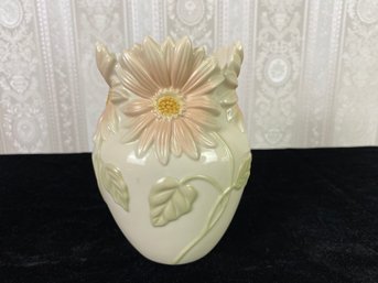 Lenox Gerbera Daisy Floral Blossoms Collection Porcelain Vase