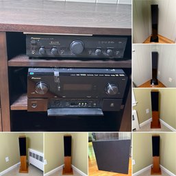 Pioneer Elite Stereo System With Subwoofer & 6 SOURCE Speakers