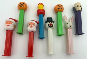 Vintage Holiday-Themed PEZ Dispensers