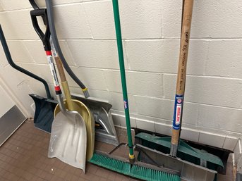 Group Of Shovels