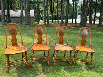 Four Vintage Phoenix Chair Company Chairs