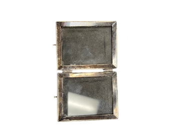 Vintage Sterling Bi-fold Picture Frame