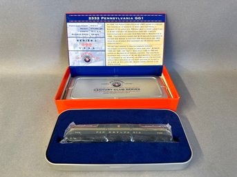 NIB Lionel Trains Century Club Series 2332 Pennsylvania GG1, 7-93001