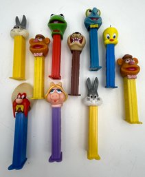 Vintage LOONEY TUNES And MUPPETS PEZ Dispensers