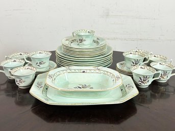 A Gorgeous Service For 6 Plus Many Extras - Art Deco English Regent Calyx Ware