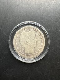 1895 Silver Barber Quarter