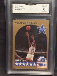 1990 Hoops Michael Jordan GMA 8 - M