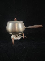 Danish Design Mid Century Fondue Melting Pot