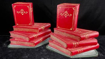 Cast Iron Book Stack Bookends