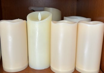 Set Of 12- Luminar Flameless Candles