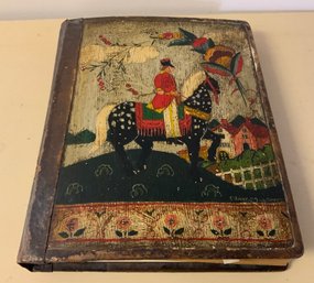 Awesome Antique Scrap Book (D)