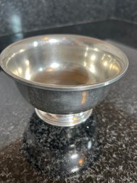 Distinctive American Pewter Bowl