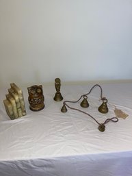 Owl Candle Holder, Bells Of India, Marbel Bookend, Buddha Bell