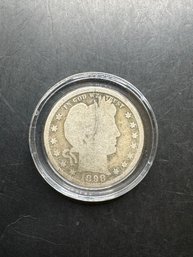 1898 Silver Barber Quarter