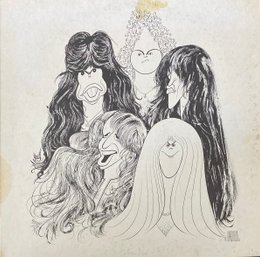 AEROSMITH - DRAW THE LINE - LP 1977 RECORD 1st PRESS JC 34856 - VG