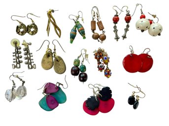 Large Collection Of Earrings For Pierced Ears!