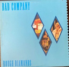 BAD COMPANY - ROUGH DIAMONDS - LP VINYL RECORD 1982 VG Condition -W/ Sleeve- CLASSIC ROCK