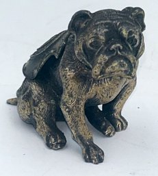 1920s/30s Bronzed Metal YALE BULLDOG Figurine