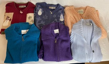 Ladies Cardigan Style Sweaters