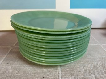 Fire King Jadeite Dinner Plates