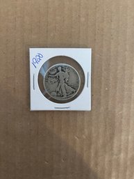 Beautiful 1920 Walking Liberty Silver Half Dollar 90 Silver Coin