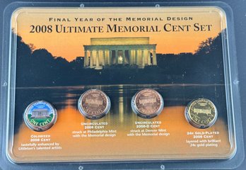 2008 Lincoln Cent Final Year Of Memorial Design