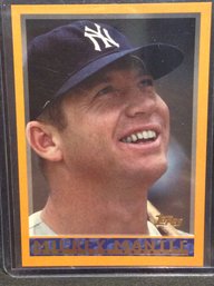 2006 Topps Mickey Mantle Insert Card - M