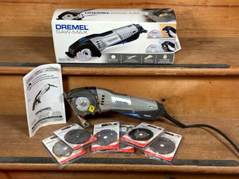 Dremel Saw-Max With Original Box, User Guide & Blades