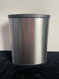 Lidded Laser Electric Garbage Can
