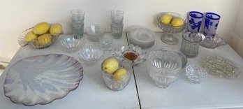 Large Glassware Lot