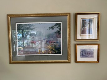 Three Framed Wall Art