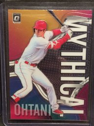 2019 Panini Donruss Optic Mythical Shohei Ohtani Insert Card - M