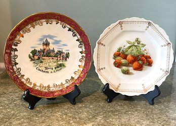 Two Bavaria Porcelain Plates